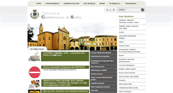Desktop Screenshot of comune.castelnovo-di-sotto.re.it